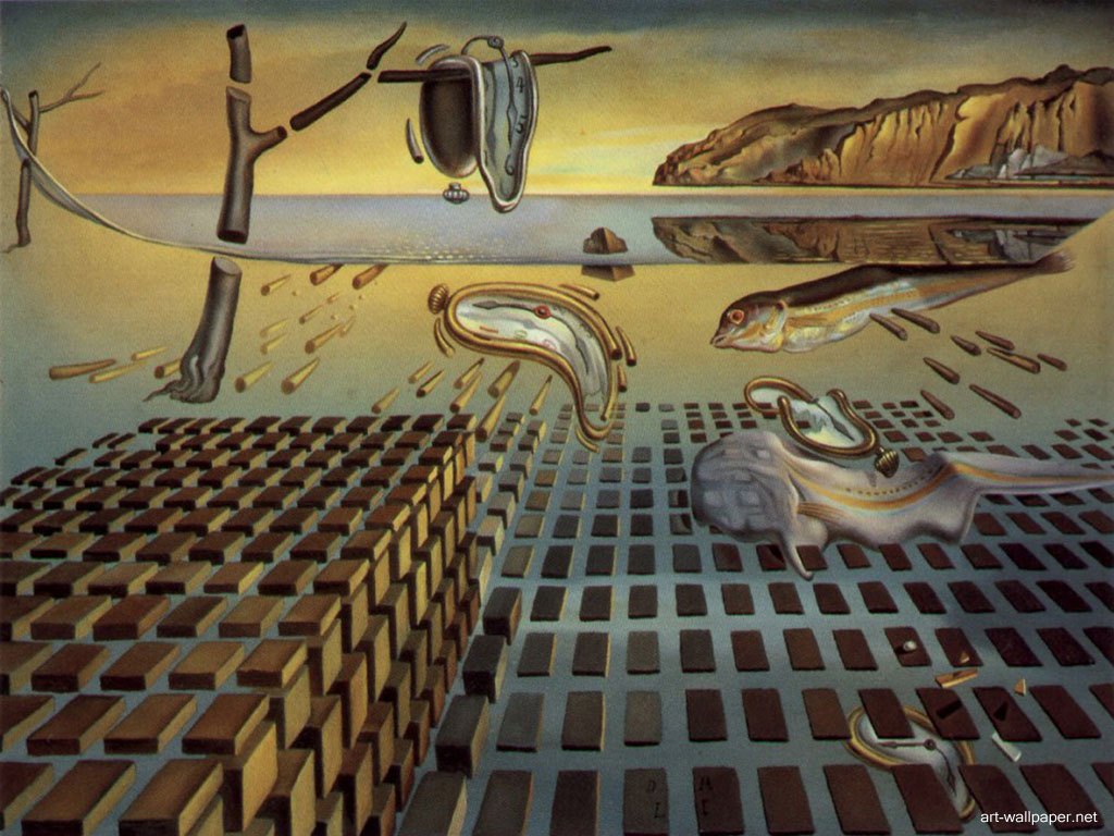 Wallpapers Dali Poster The Disintegration Of Persistence Memory ...