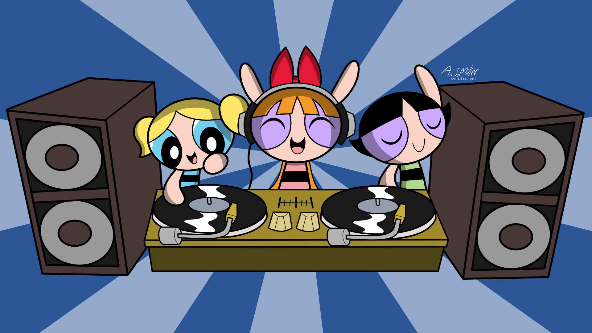 The Powerpuff girls and the Rowdyruff boys by MartinsGraphics on ...