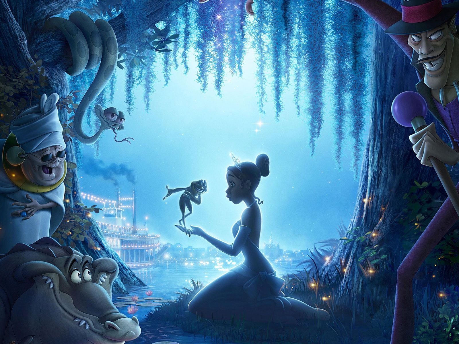 The Princess and the Frog Movie Wallpapers HD Backgrounds