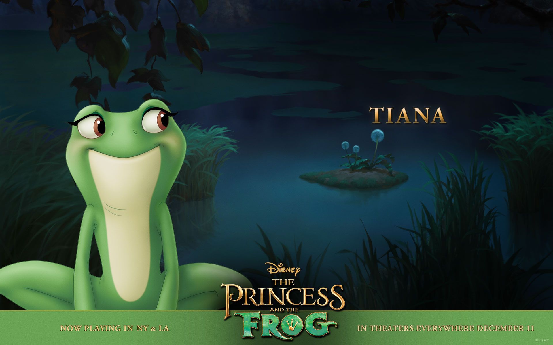 Princess and the Frog Desktop Wallpaper