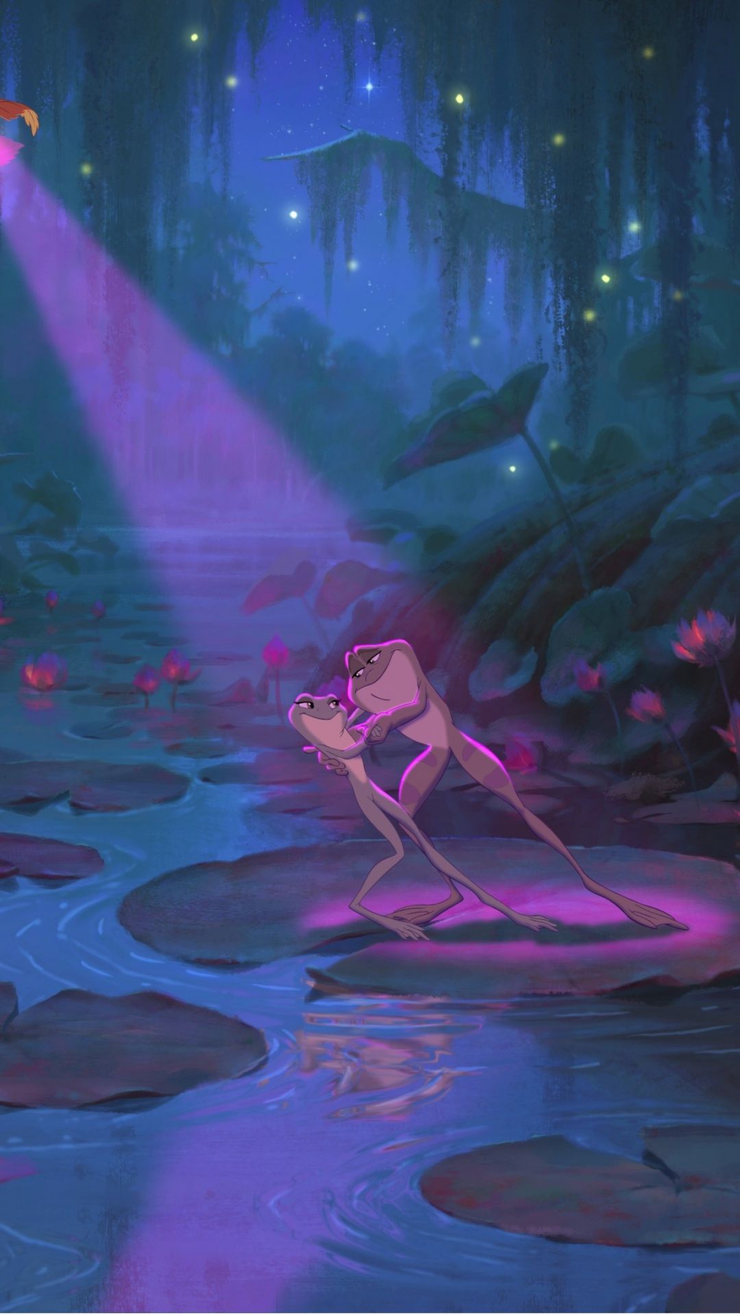 Download Wallpaper 1080x1920 The princess and the frog, Frog ...