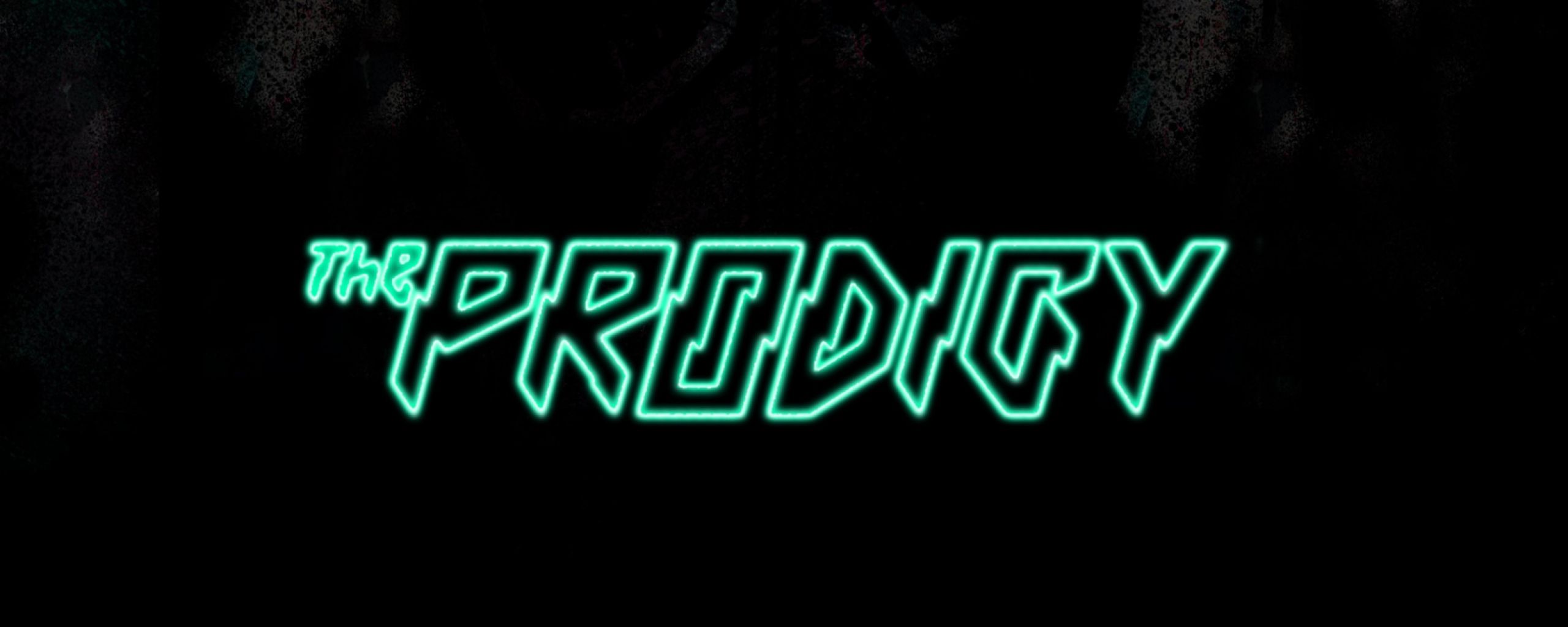 Download Wallpaper 2560x1024 The prodigy, Name, Font, Background