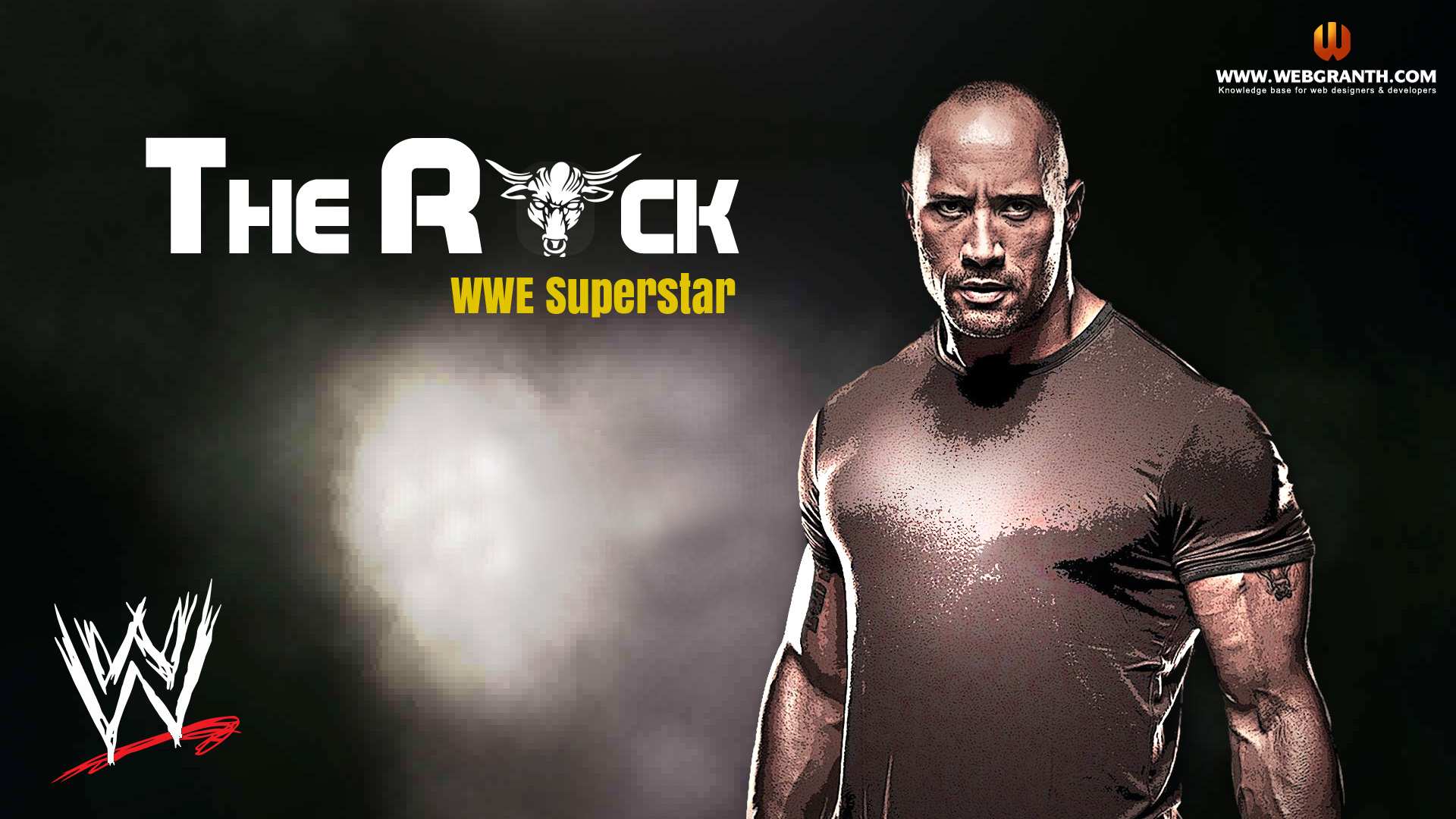 WWE The Rock Dwayne Johnson HD Wallpapers For Desktop
