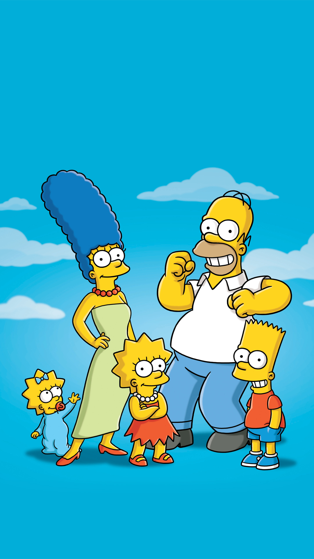 Simpsons Family HTC one wallpaper - Best htc one wallpapers