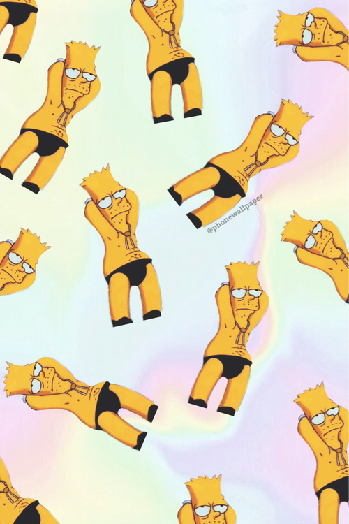 The simpsonsphonewallpaper by overlay / backgrounds We Heart It