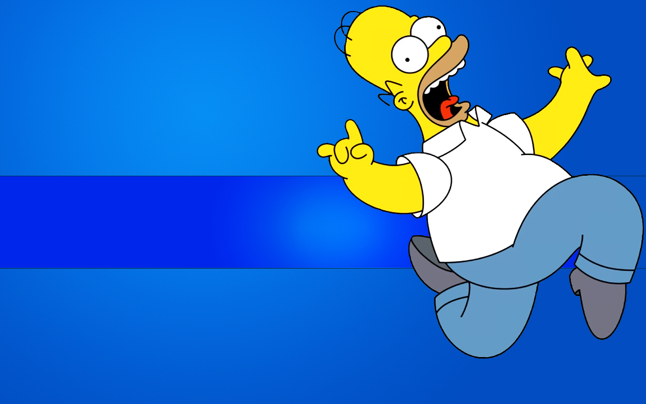 The Simpsons Cartoon Full HD Background for Phone - Cartoons