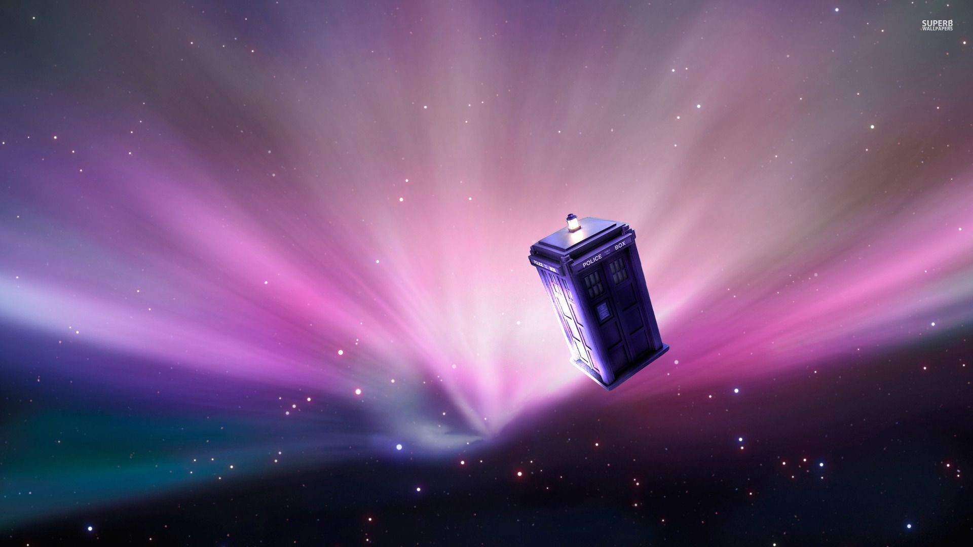 TARDIS in space wallpaper - TV Show wallpapers -