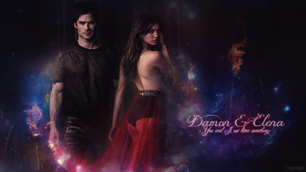 The Vampire Diaries Wallpaper : Delena by Anarhya92 on DeviantArt