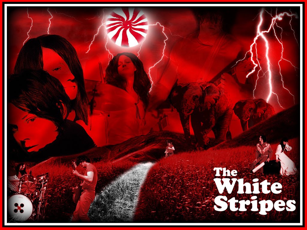 Khalil Ali's Multimedia and Design Blog: White Stripes Wallpaper