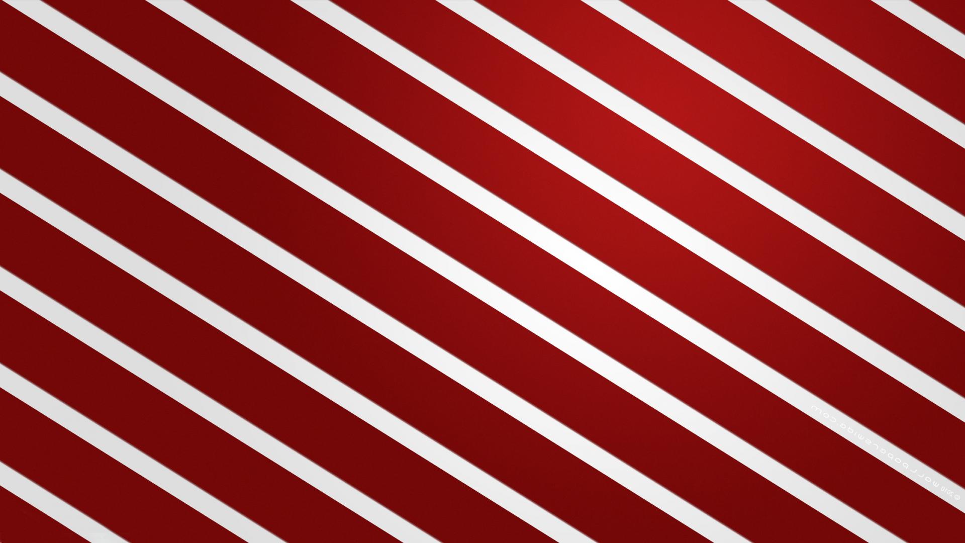 Red White Stripes Wallpaper