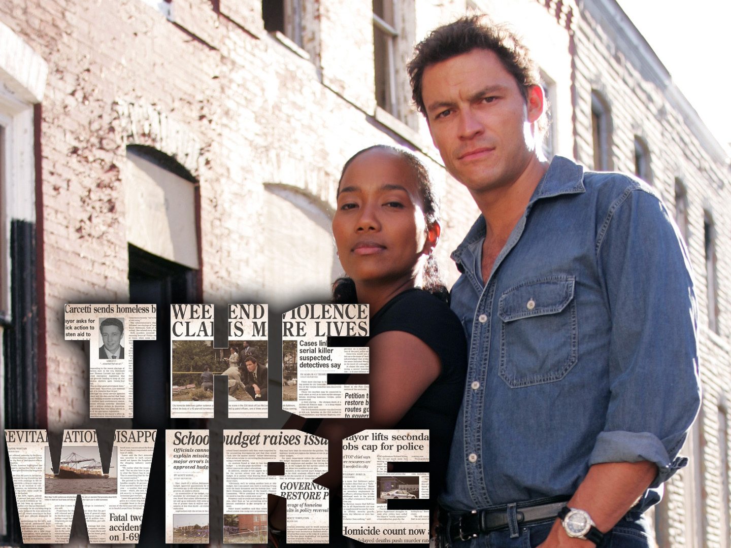 The Wire TV Serial Wallpaper