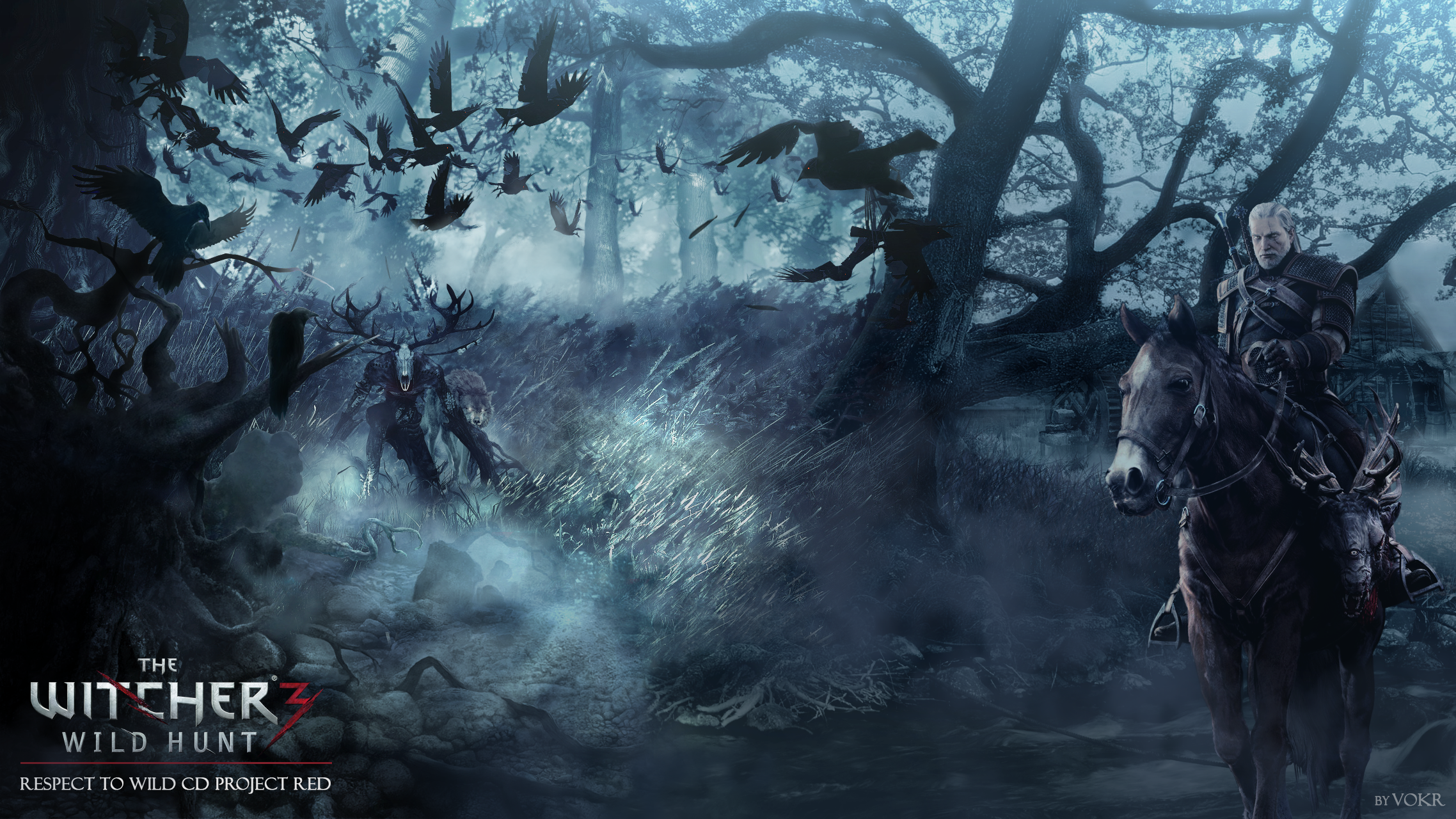 The Witcher 3 Wild Hunt Wallpaper by Vokr on DeviantArt