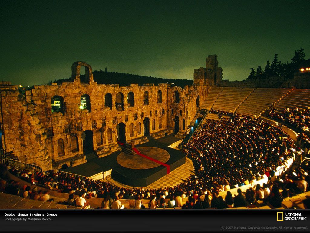 Athens, Greece, Herodes Atticus Theater, Photo of the Day, Picture ...