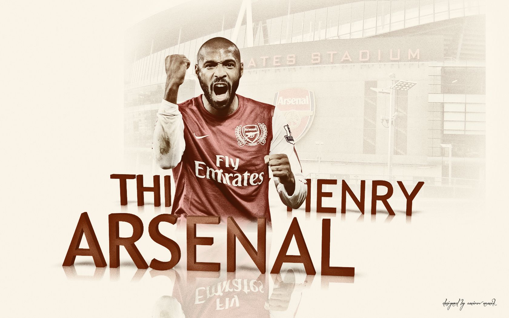 Fonds dcran Thierry Henry Arsenal tous les wallpapers Thierry