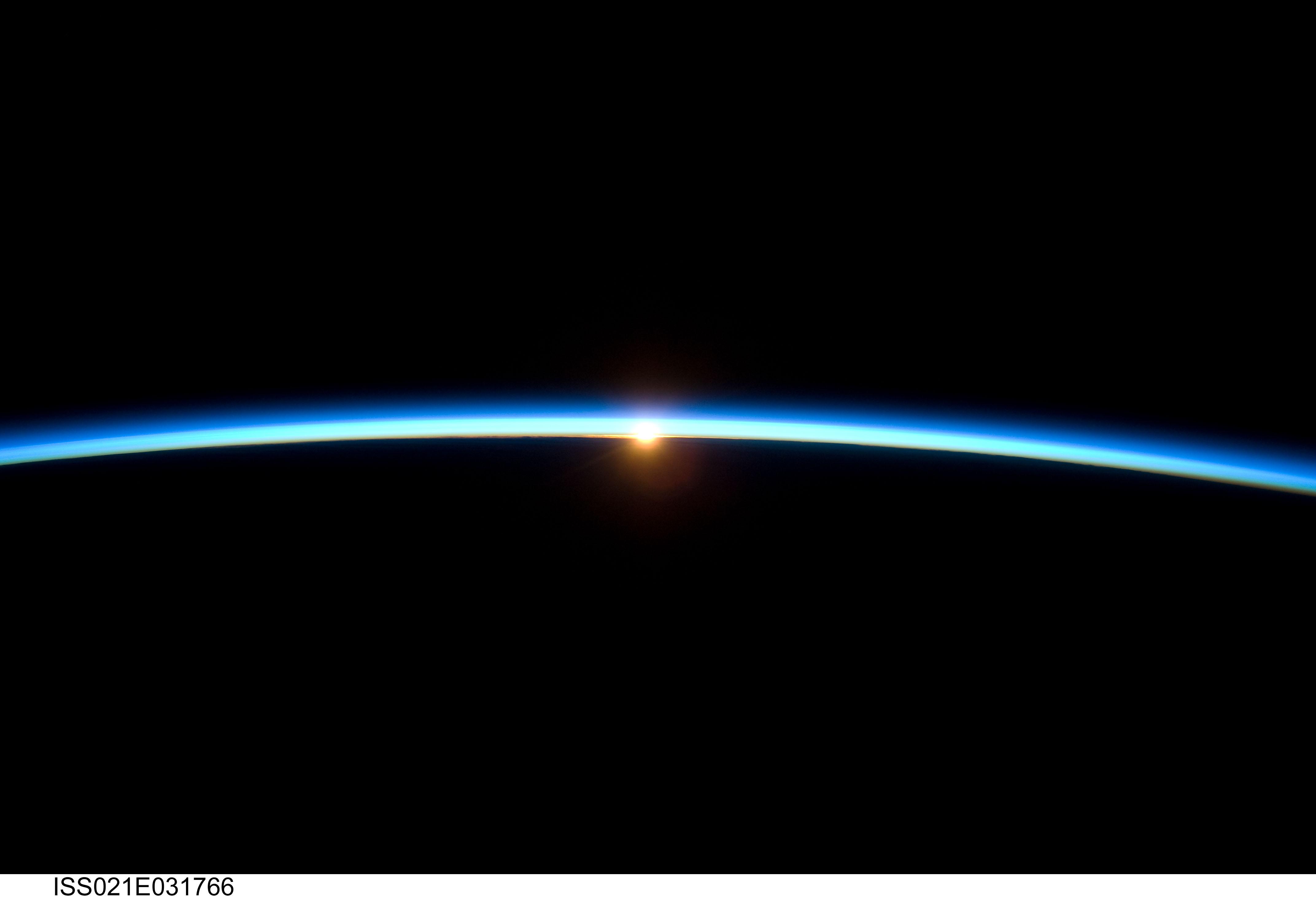 NASA - Thin Blue Line