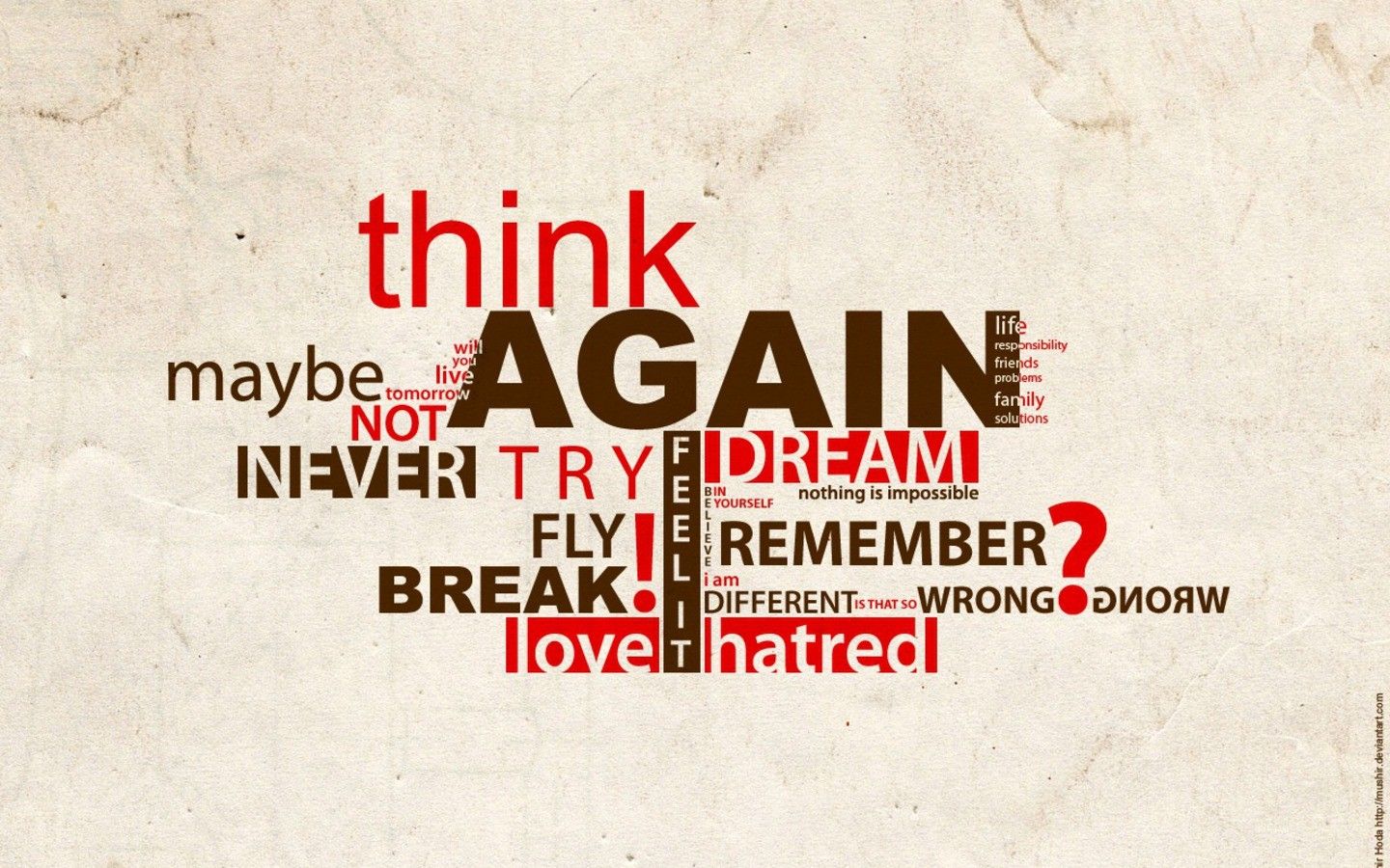 Think, wordcloud Backgrounds