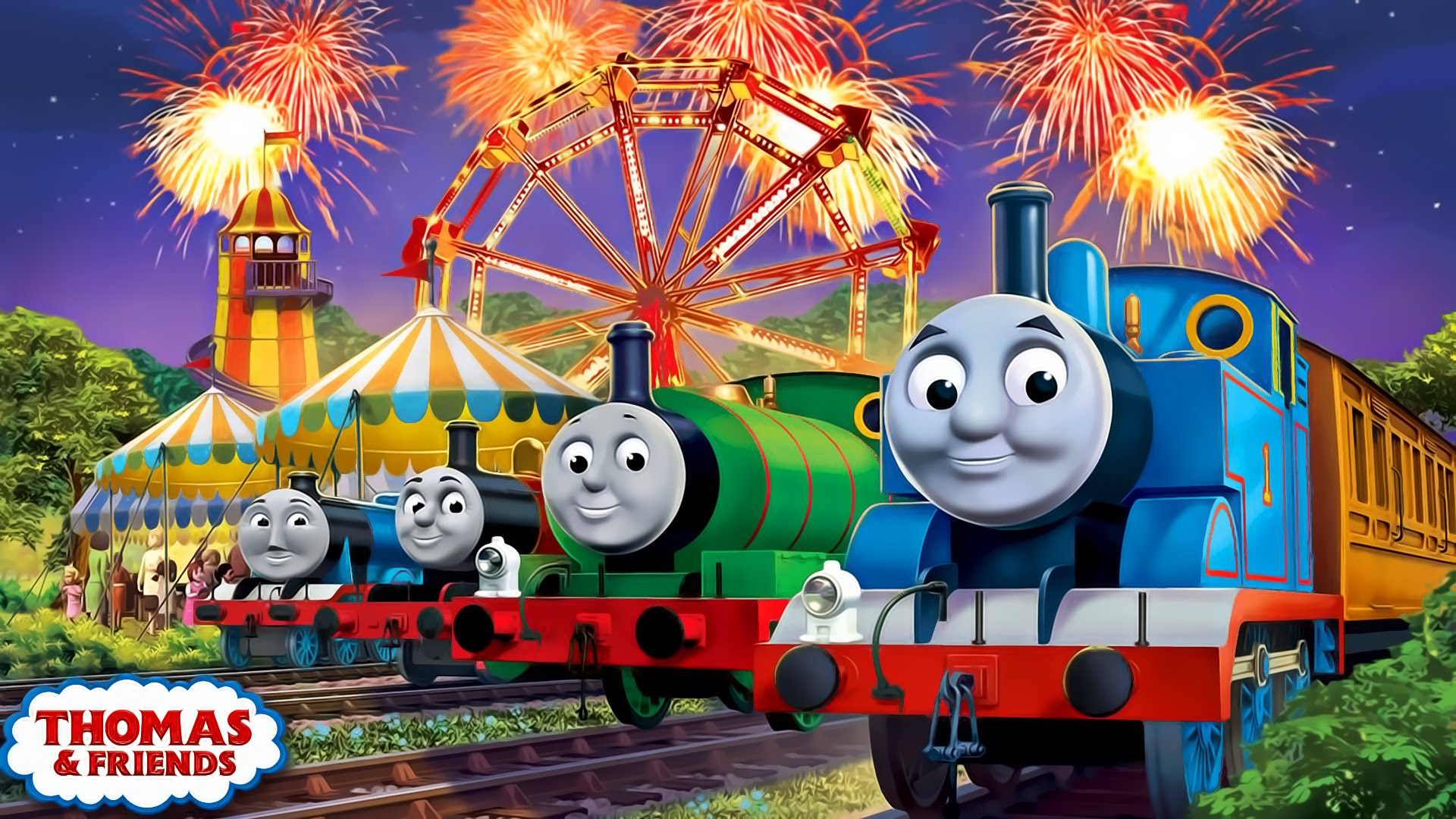 Go Go Thomas & Friends - Game Speed Thomas All series A ROW - HD