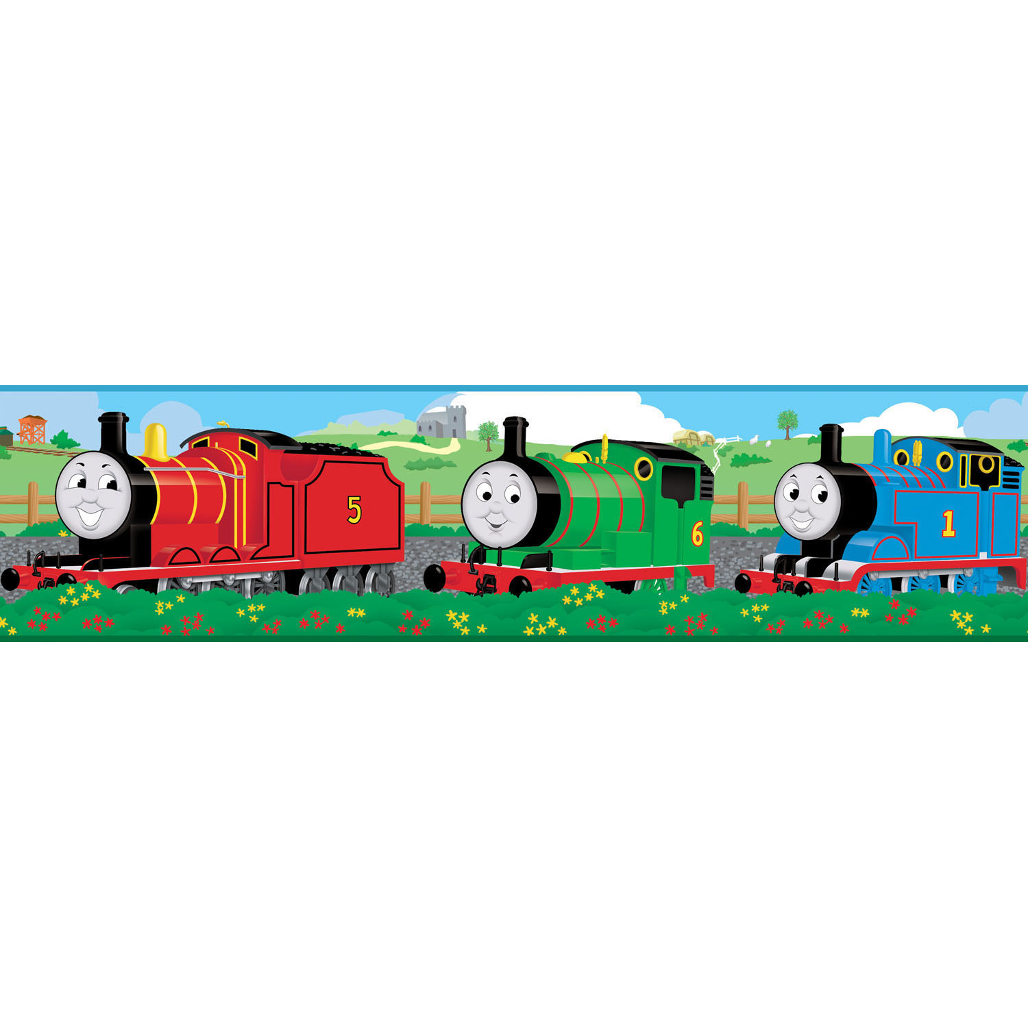 Room Mates Thomas and Friends 15' x 5