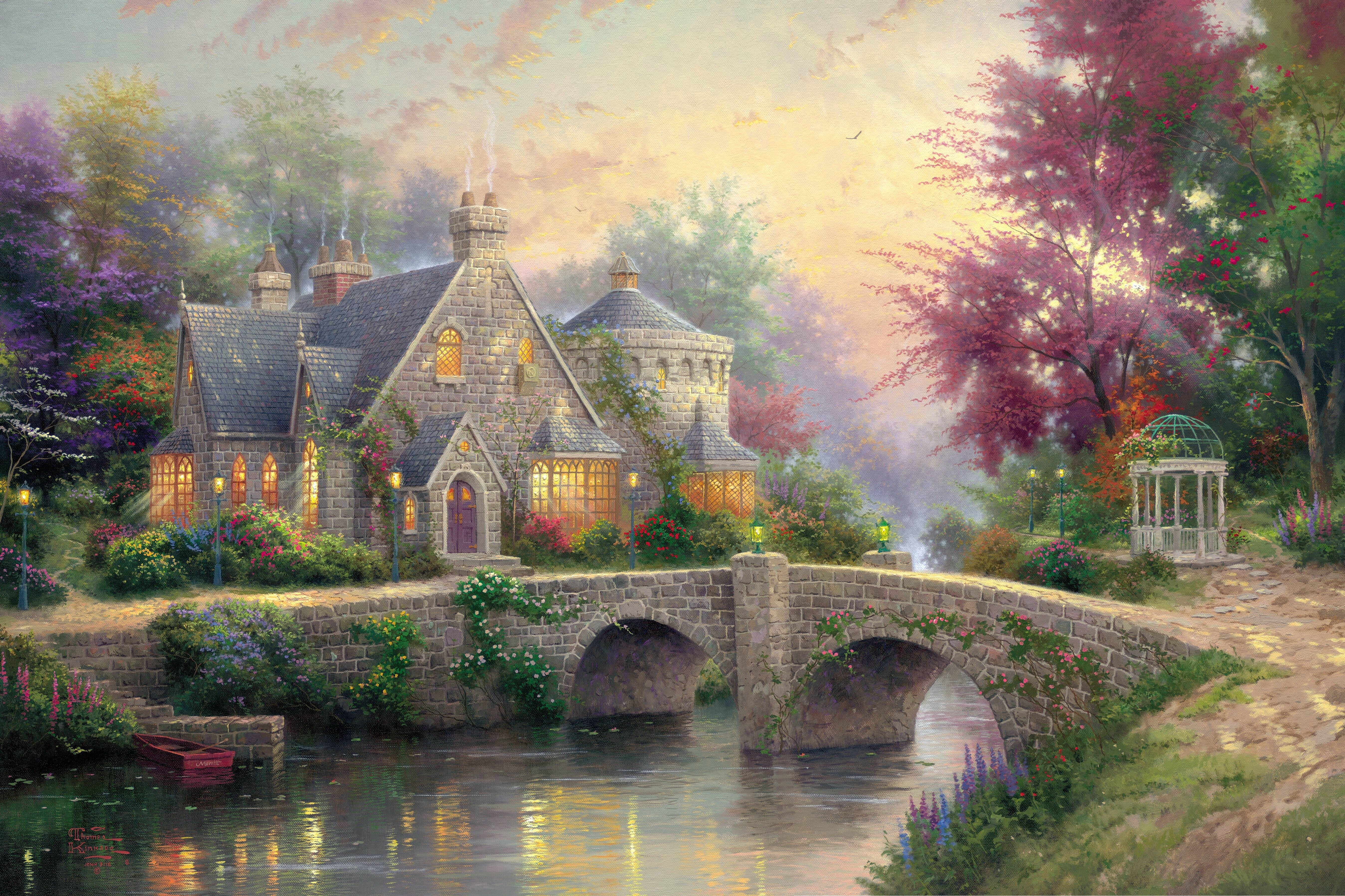 Wallpapers by THOMAS KINKADE - Wallpaper Abyss