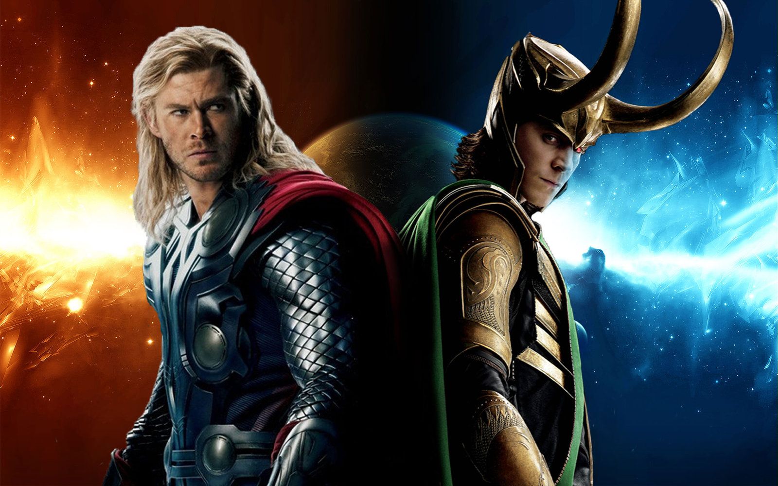 DeviantArt More Like Thor And Loki Wallpaper by AryaAter