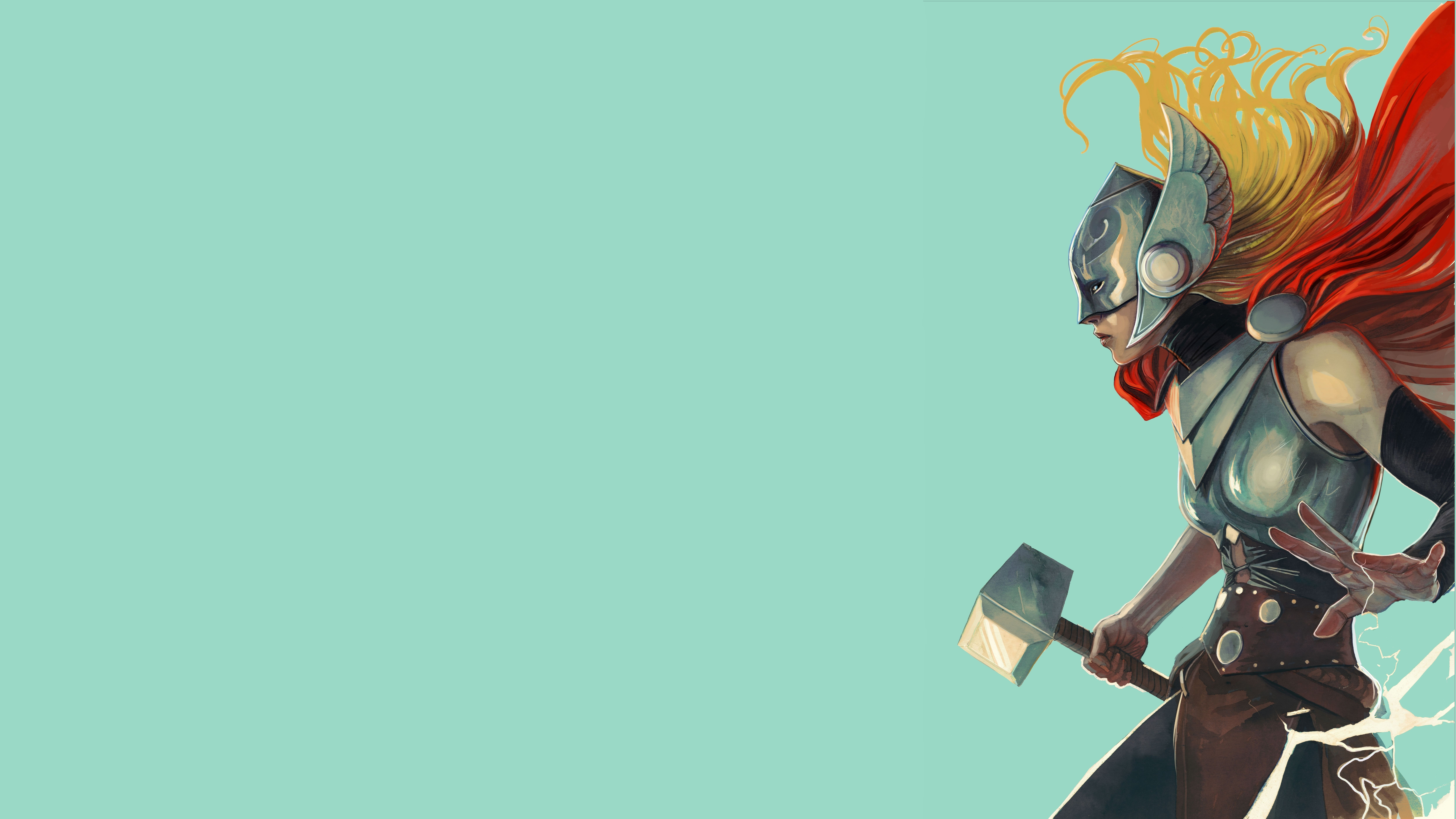 3 Lady Thor HD Wallpapers | Backgrounds - Wallpaper Abyss