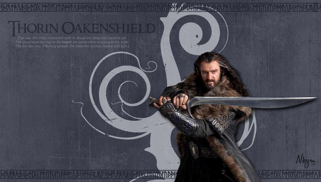 Thorin Oakenshield - The Hobbit Wallpaper 1024x768 by DarqueJackal ...