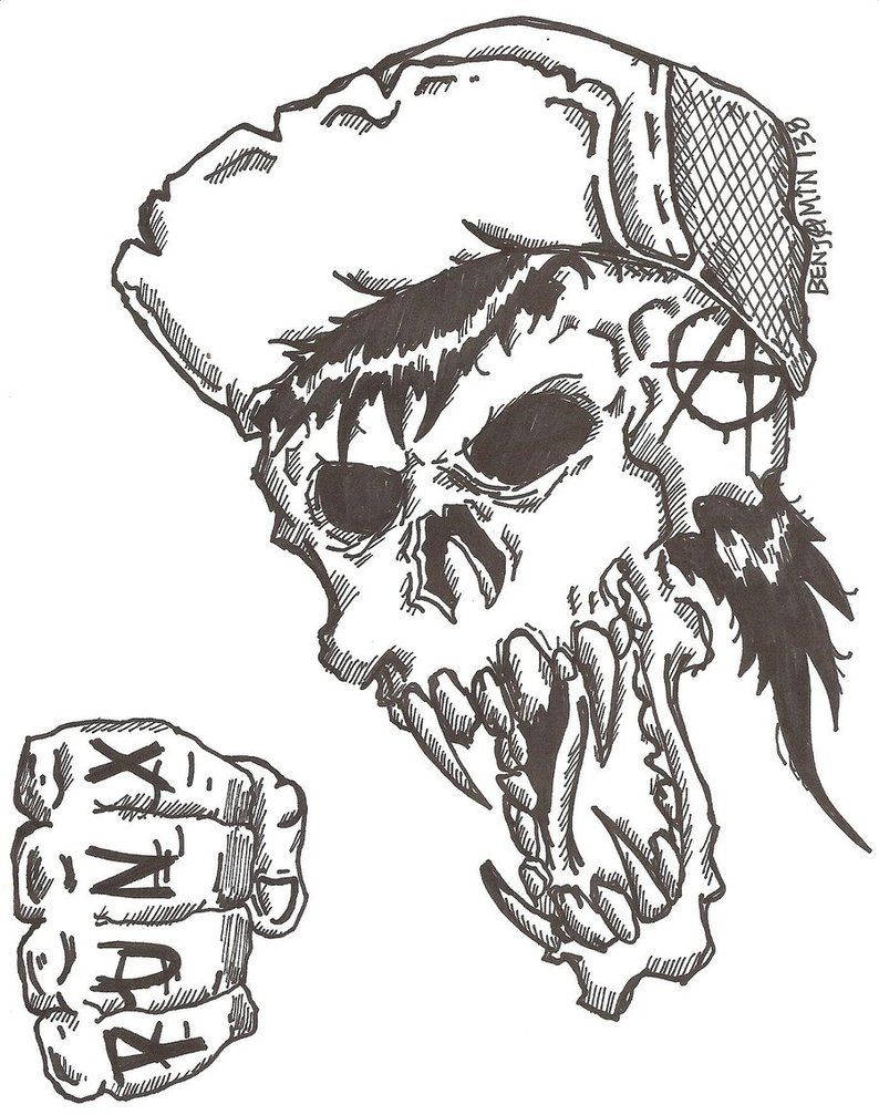 thrasher skull by GraveLord138 on DeviantArt