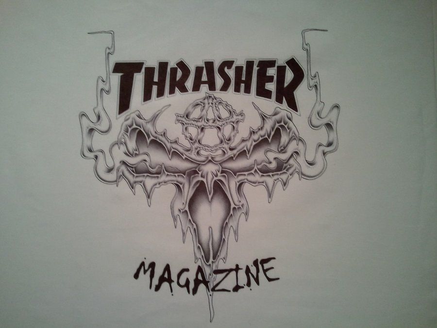 Thrasher Magazine Logo by charlesmarkjackson on DeviantArt