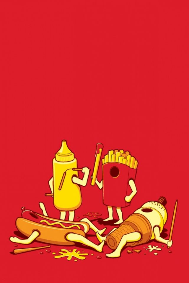 Threadless Funny Mobile Wallpaper - Mobiles Wall