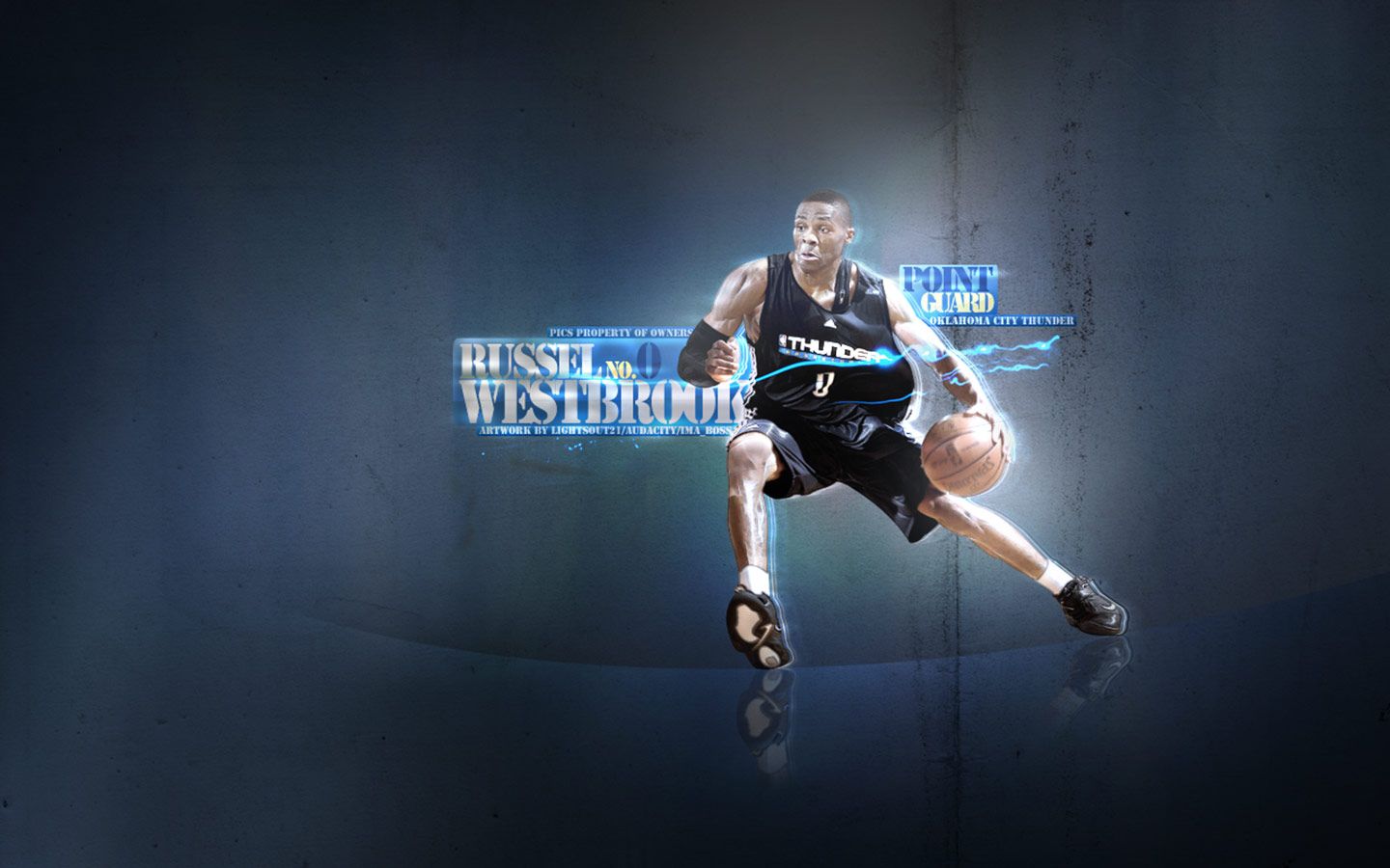 Russell Westbrook Thunder Wallpaper | Basketball Wallpapers at ...