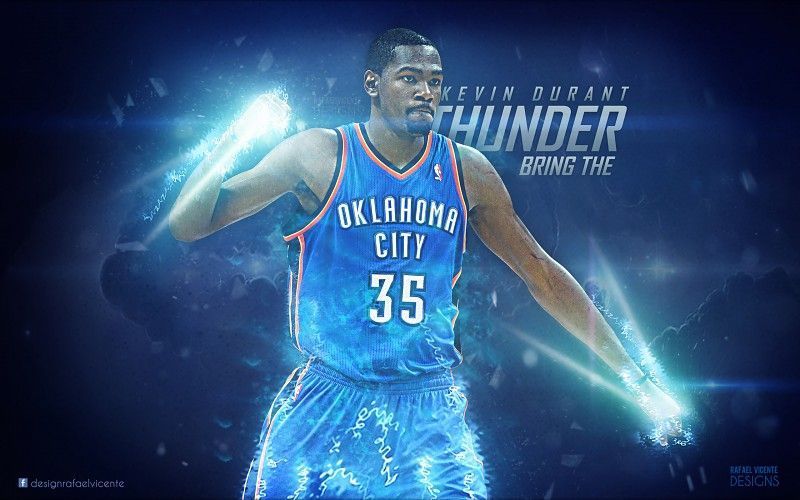Kevin Durant 2015 Oklahoma City Thunder NBA Wallpaper free desktop ...