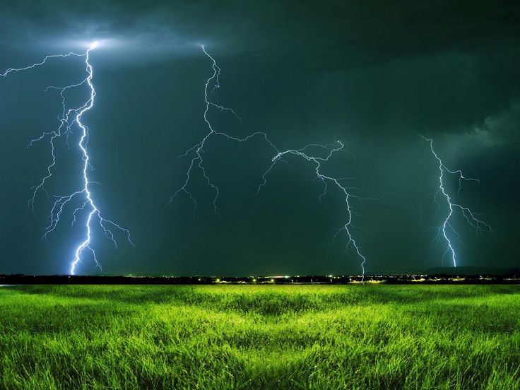 Thunder and Lightning Storms | Natural Thunder lightning HD ...