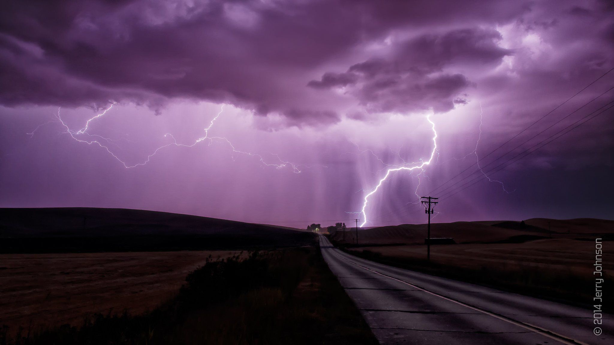 Thunder storn flash lightning sky night eclair nuit foudre nature ...