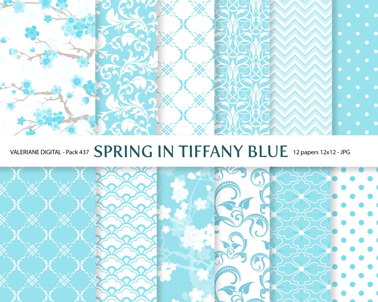 Digital Download Discoveries for TIFFANY BLUE from EasyPeach.com
