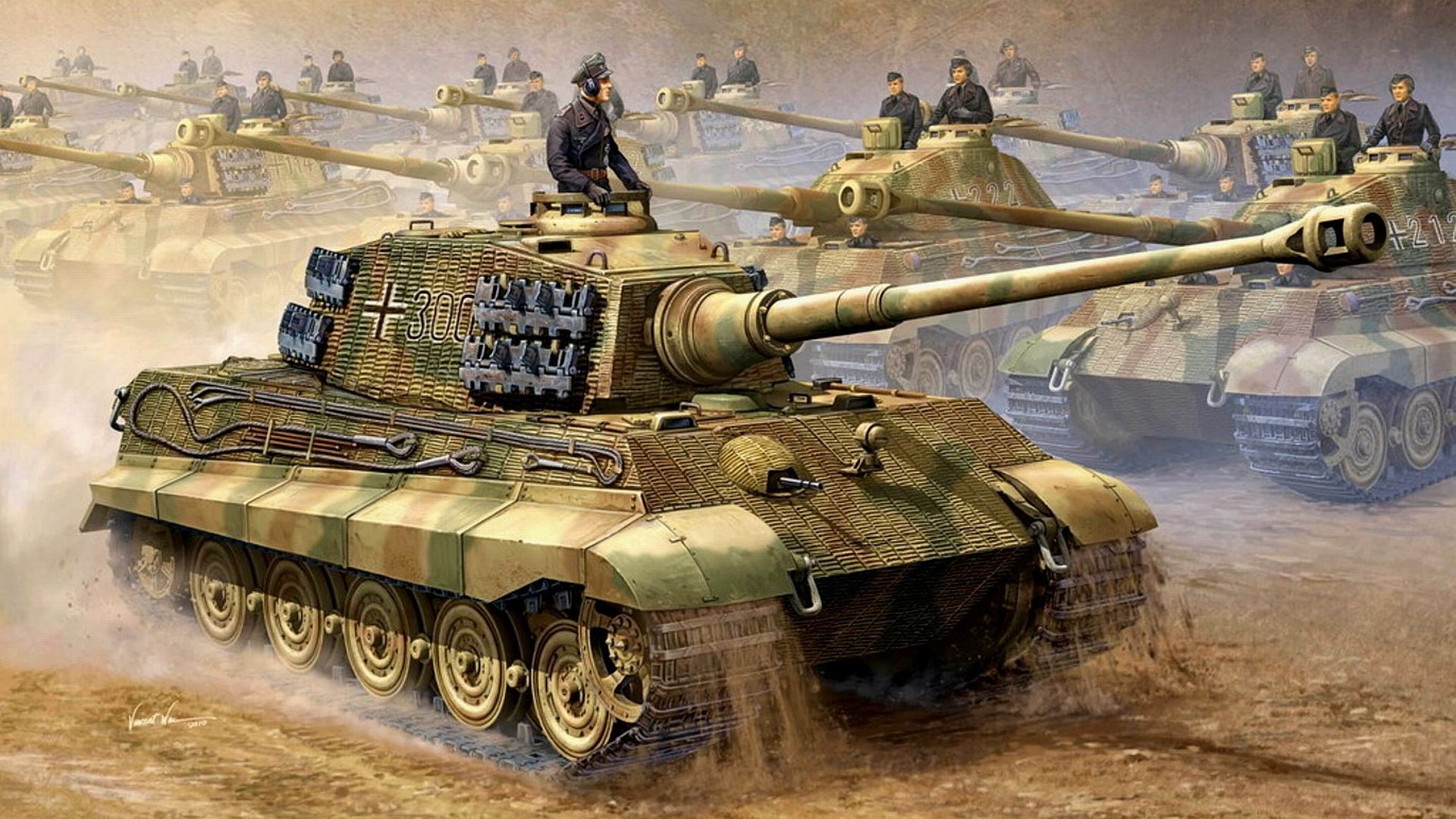 Tiger Tank Wallpaper | Insta Wallpaper