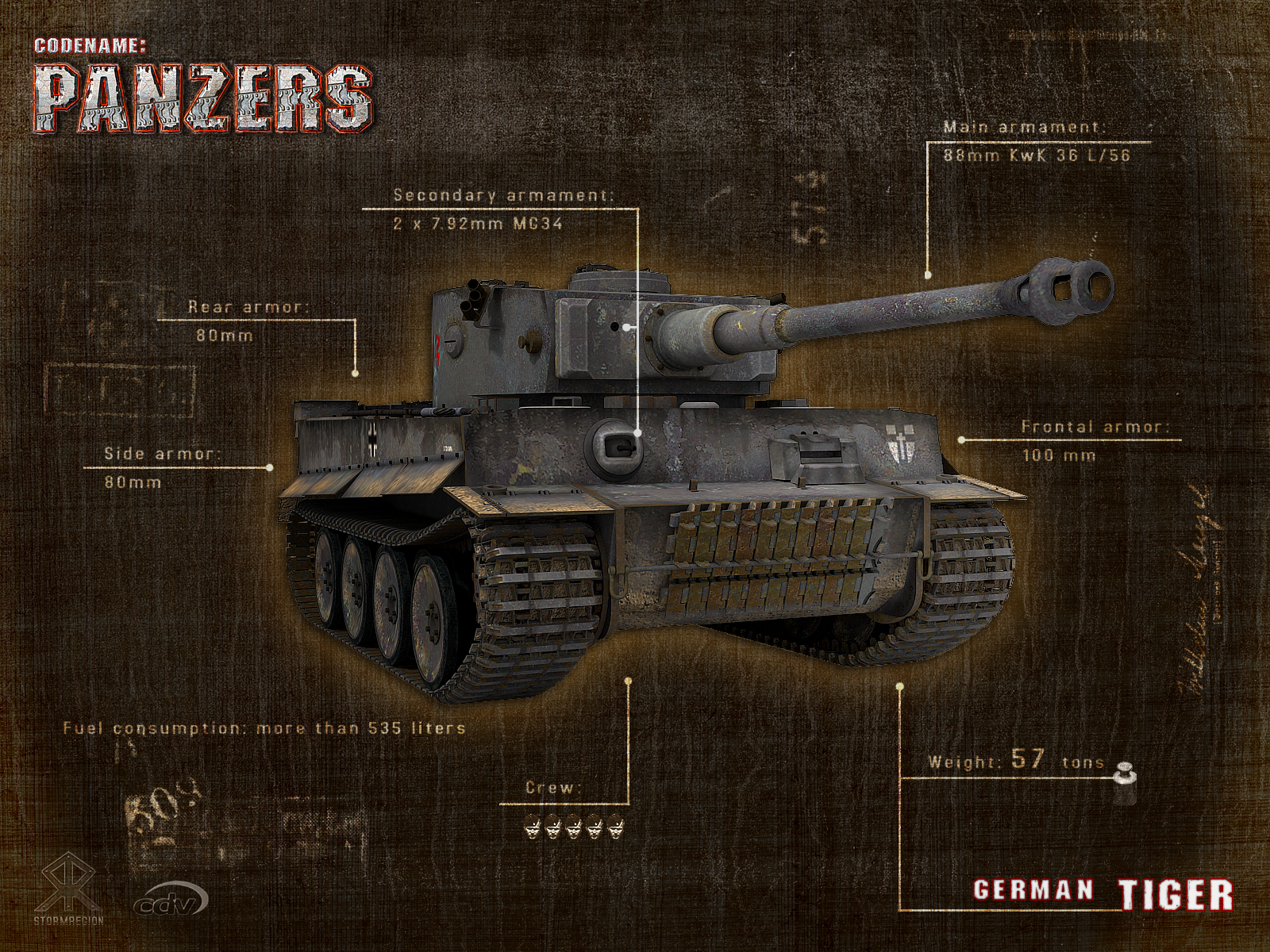 Codename Panzers wallpaper: Tiger image - Tank Lovers Group - Mod DB