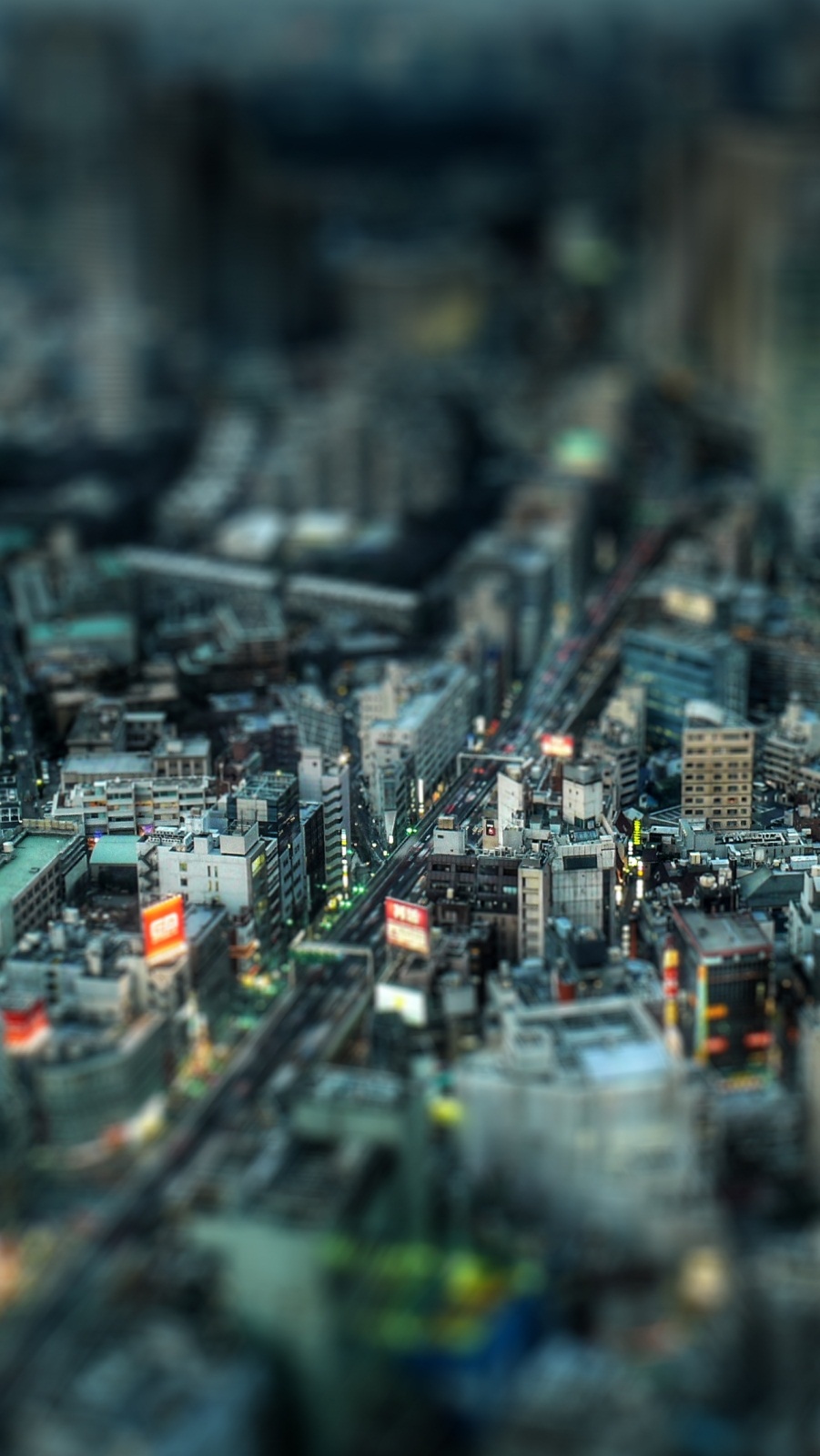 20 Stunning Tilt-shifted iPhone Wallpapers