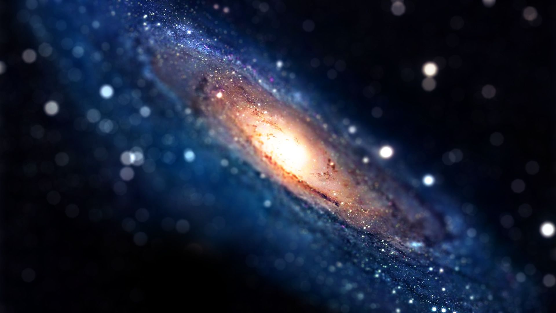 Theme Bin» Blog Archive » Tilt-Shifted Milky Way HD Wallpaper