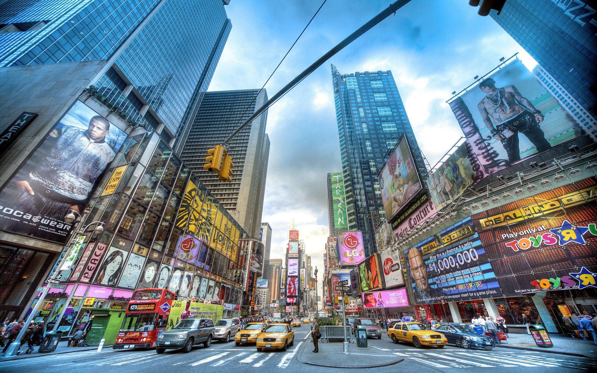 Times Square New York Mobile Wallpaper #6804 Wallpaper ...