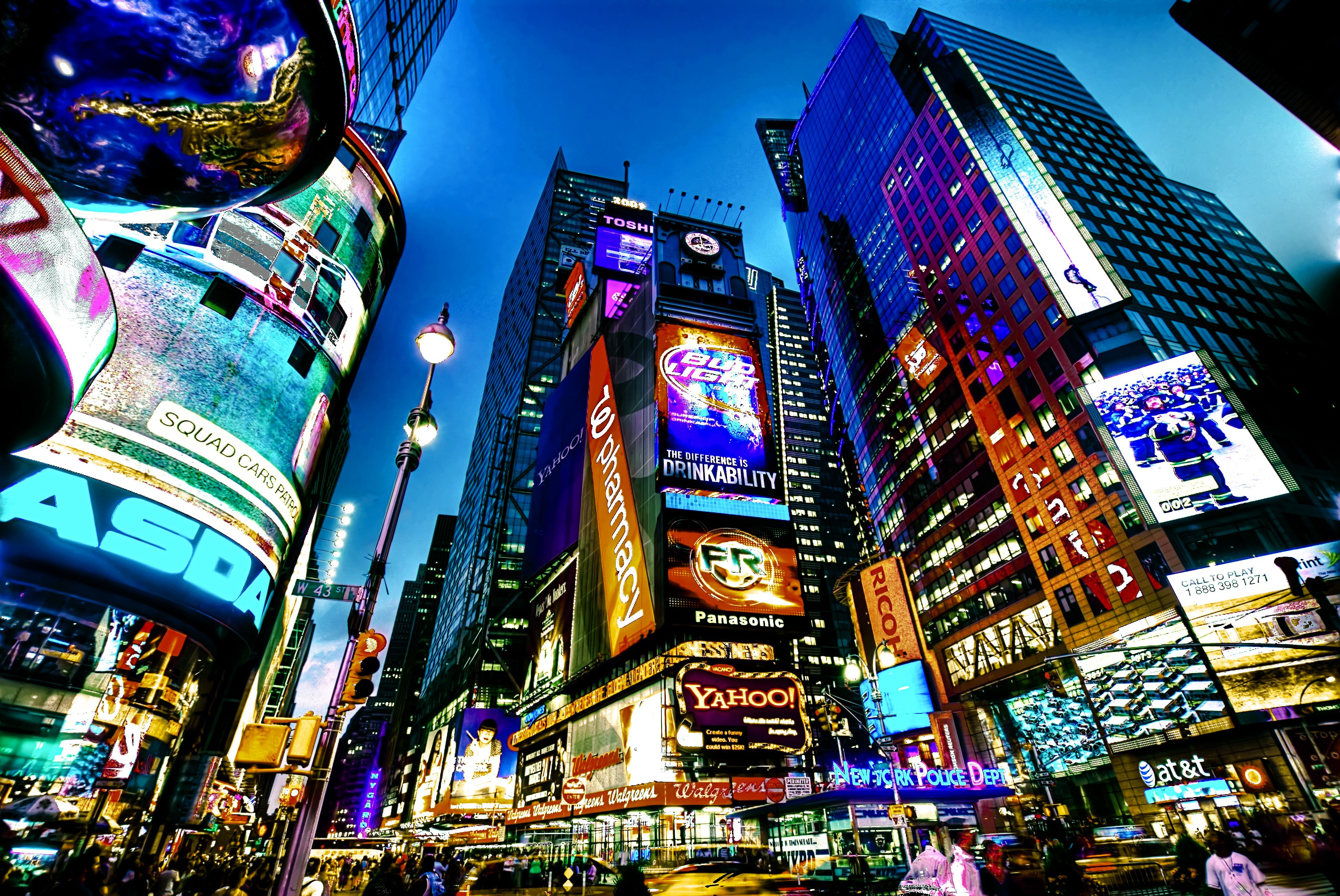 Times Square Wallpaper iPhone - wallpaper.