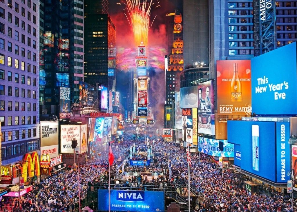Times Square New Years Eve Wallpaper - wallpaper