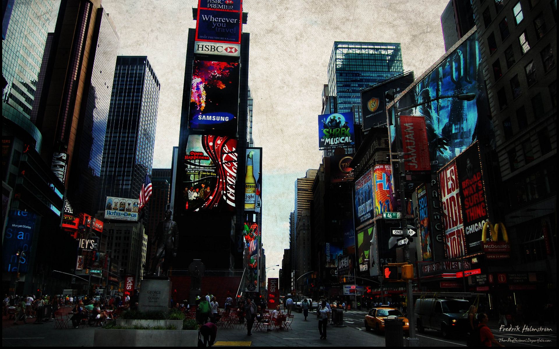 Theme Bin» Blog Archive » Times Square HD Wallpaper
