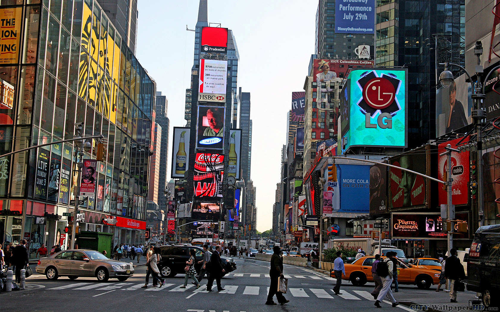 Times Square wallpaper. Extensive photographs of cities for ...