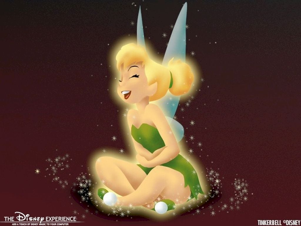 Happy Tinker Bell wallpaper | Cartoon Wallpapers