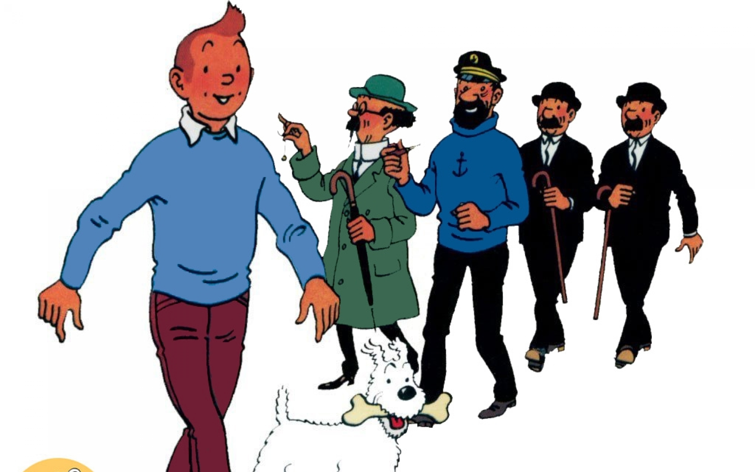 Download Wallpapers, Download 2560x1600 cartoon cartoons Tintin ...
