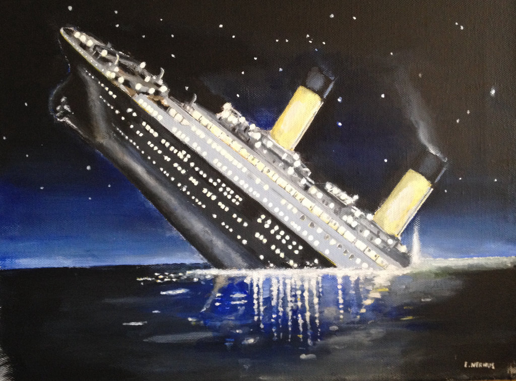 Titanic sinking by espnerh99 on DeviantArt