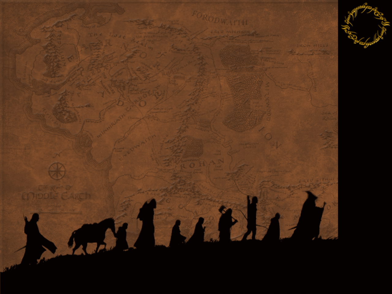 Creative Dragon Designs ~ Tolkien Wallpaper