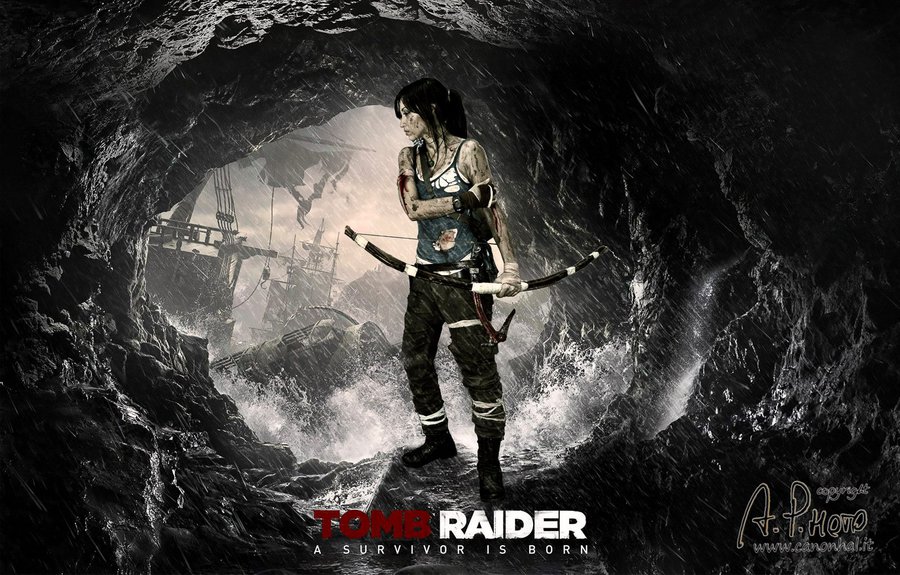 Lara Croft - Tomb Raider 2013: Wallpaper by Eilaire on DeviantArt