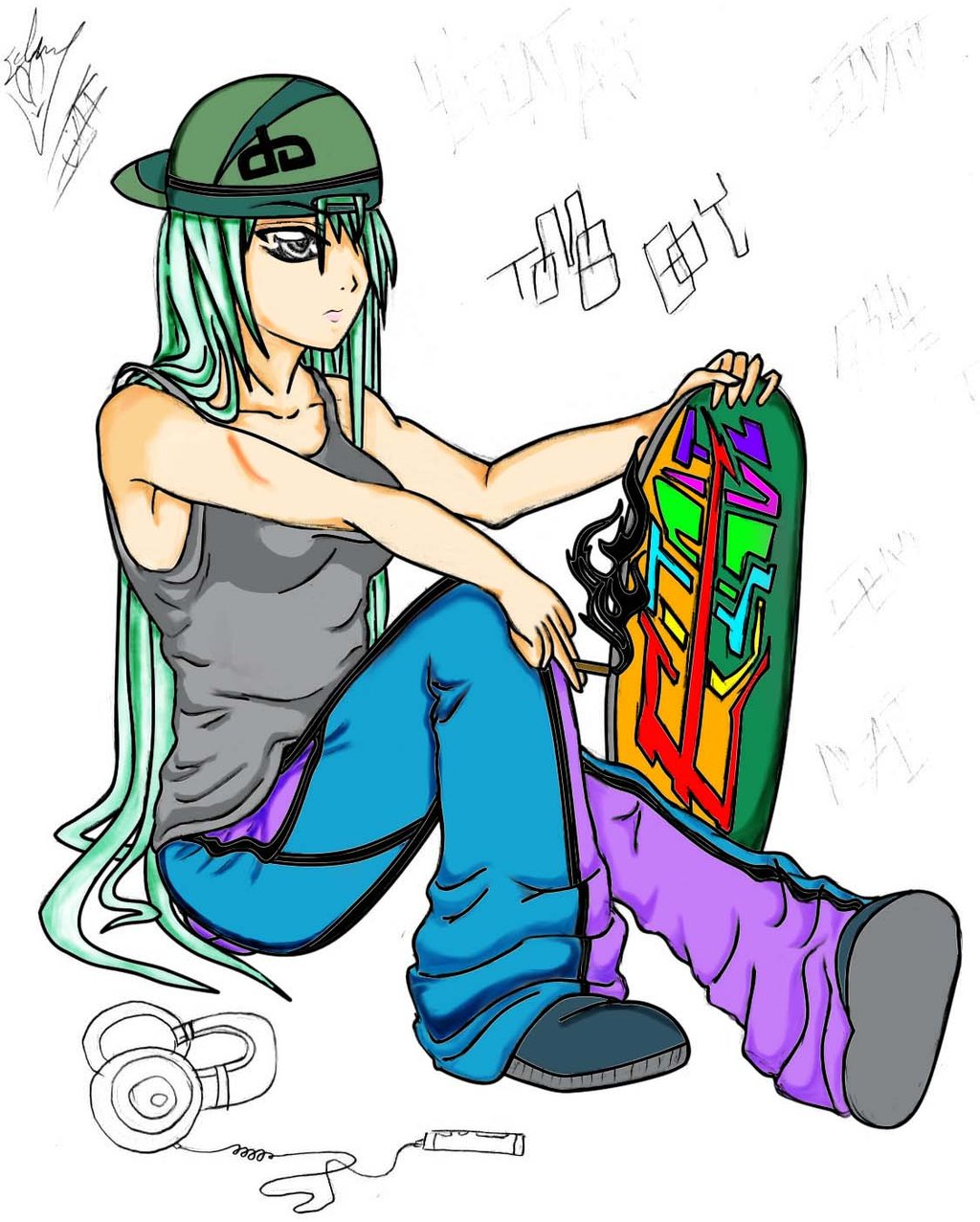 DeviantArt More Like TomBoY Chillaxin by CLE2