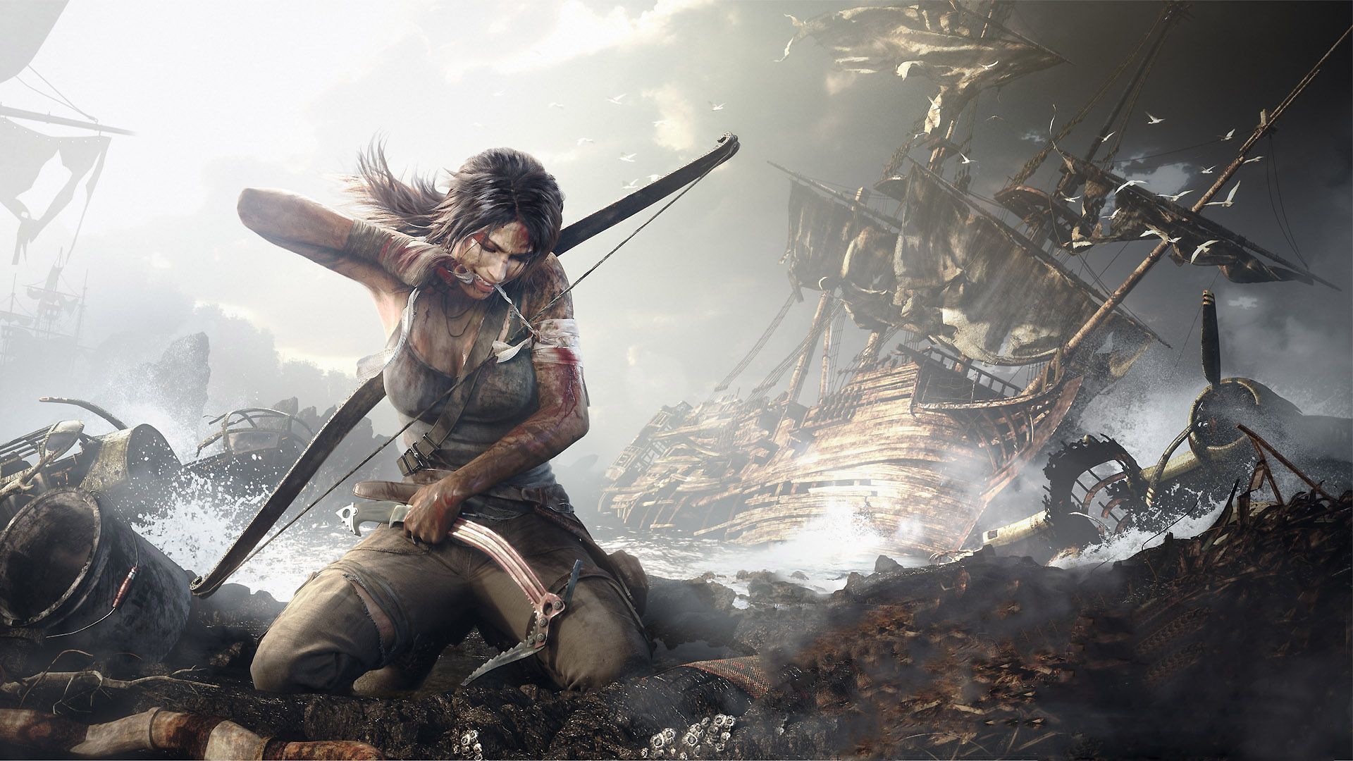 Lara Croft Tomb Raider - wallpaper.